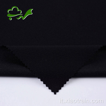 Twill di tessuto in crepe lavorato a maglia in poliestere spandex per indumento